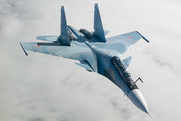 Russian Su-30 fighter jet