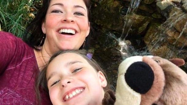 Karina Clark, daughter, Madison.