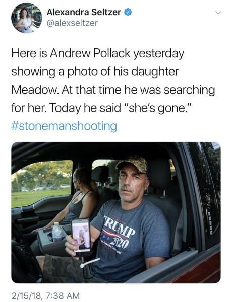Andrew Pollack Father of Florida Shooting Victim