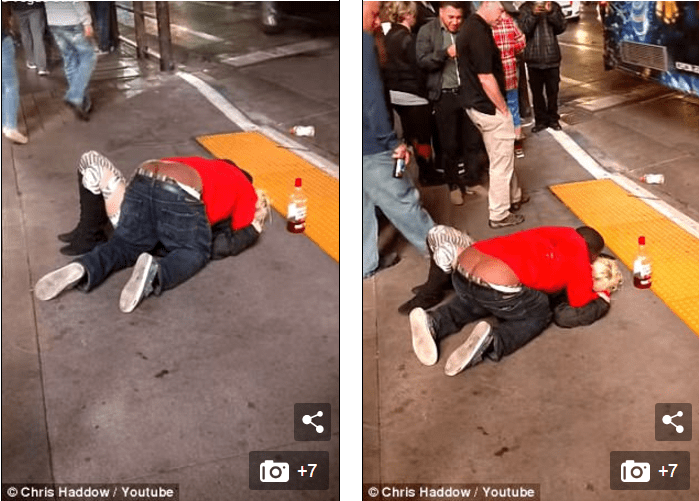 Footage of the appalling incident that happened in in Las Vegas,