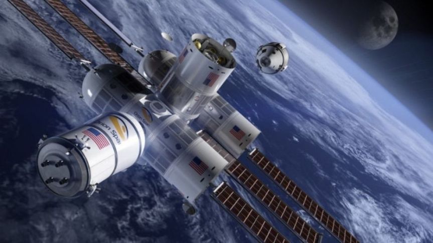  Aurora Station the first luxury hotel in space.