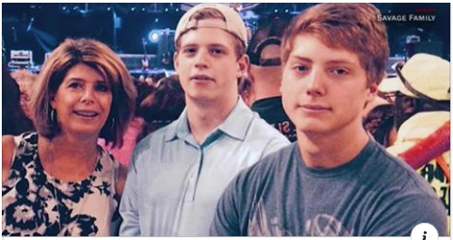 Becky, Justin and Matthew Savage