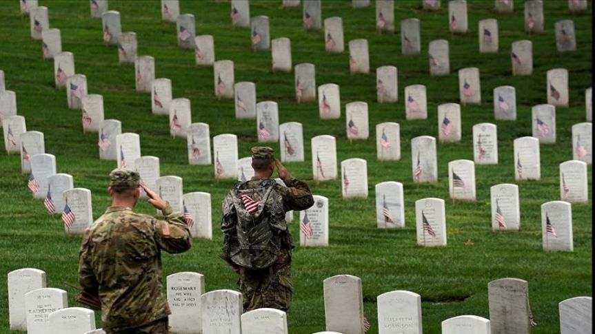 Soldiers from the 3rd U.S. Infantry Regiment