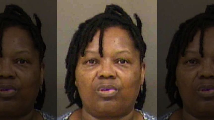 American Airlines employee Elvira Thomas was arrested