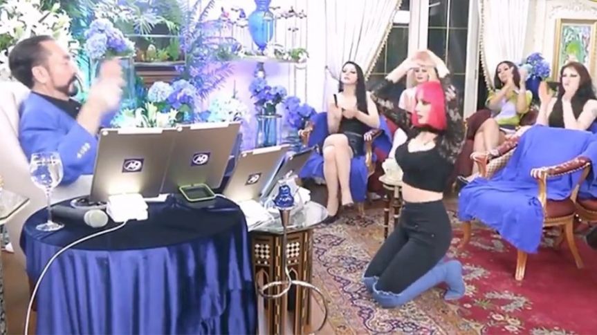 Adnan Oktar, a controversial Turkish televangelist