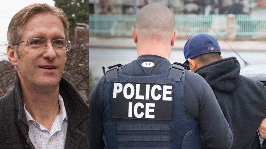 Portland, Ore. Mayor Ted Wheeler was blasted by ICE agents.