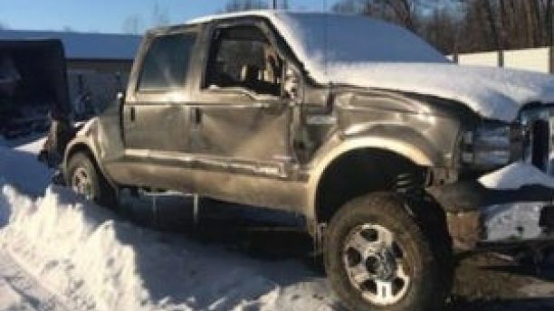 The truck that Meister was in 