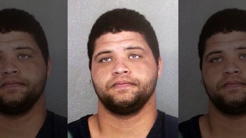 Omar Enrique Perez who is suspected of the shooting deaths of three people 