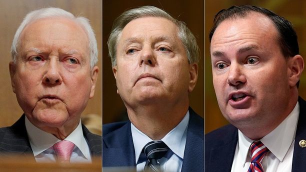 Orrin Hatch, Lindsey Graham and Mike Lee