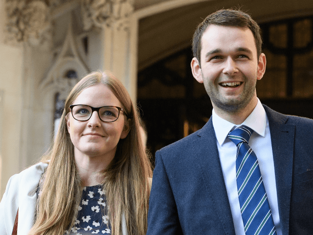 Daniel and Amy McArthur. Leon Neal/Getty