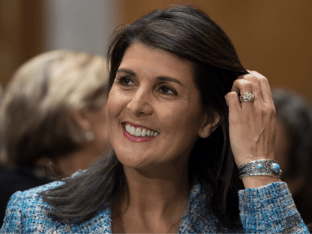 Nikki Haley. JIM WATSON/AFP/Getty