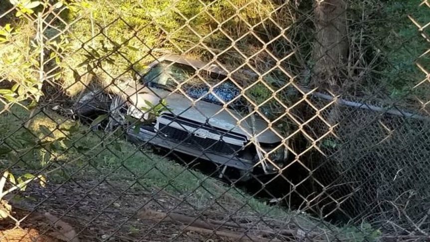 A man was hospitalized after he was shot while driving,