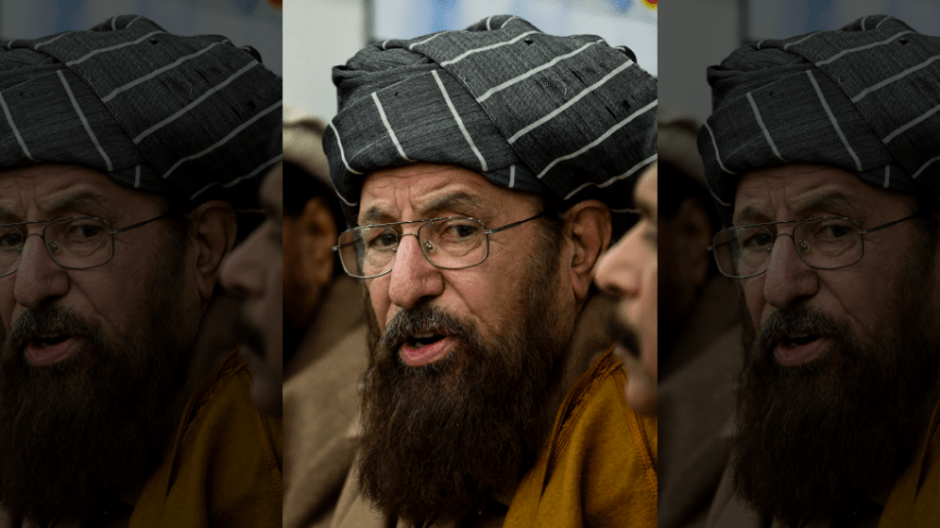 Pakistani religious cleric, Samiul Haq 