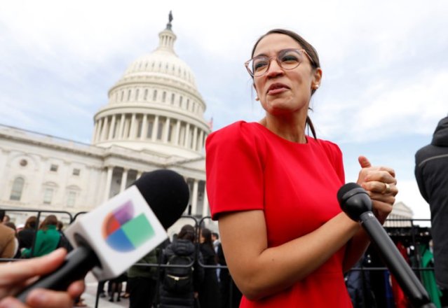 Democratic Representative-elect Alexandria Ocasio-Cortez