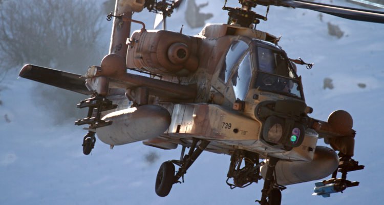 Israel Air Force Boeing AH-64 Apache (Flash90/Ofer Zidon)