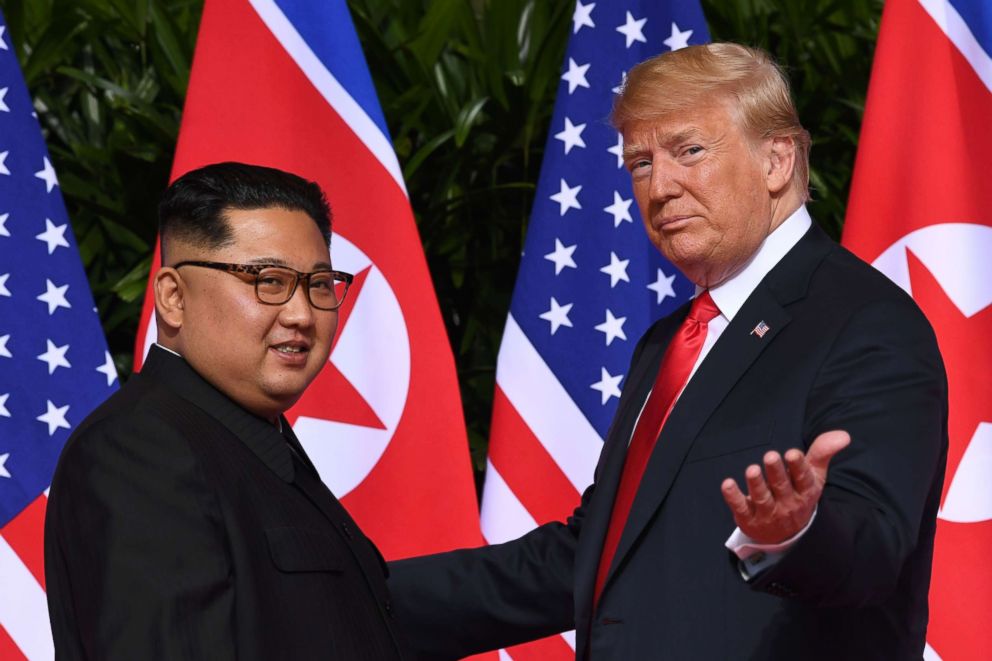 President Donald Trump Kim Jong Un