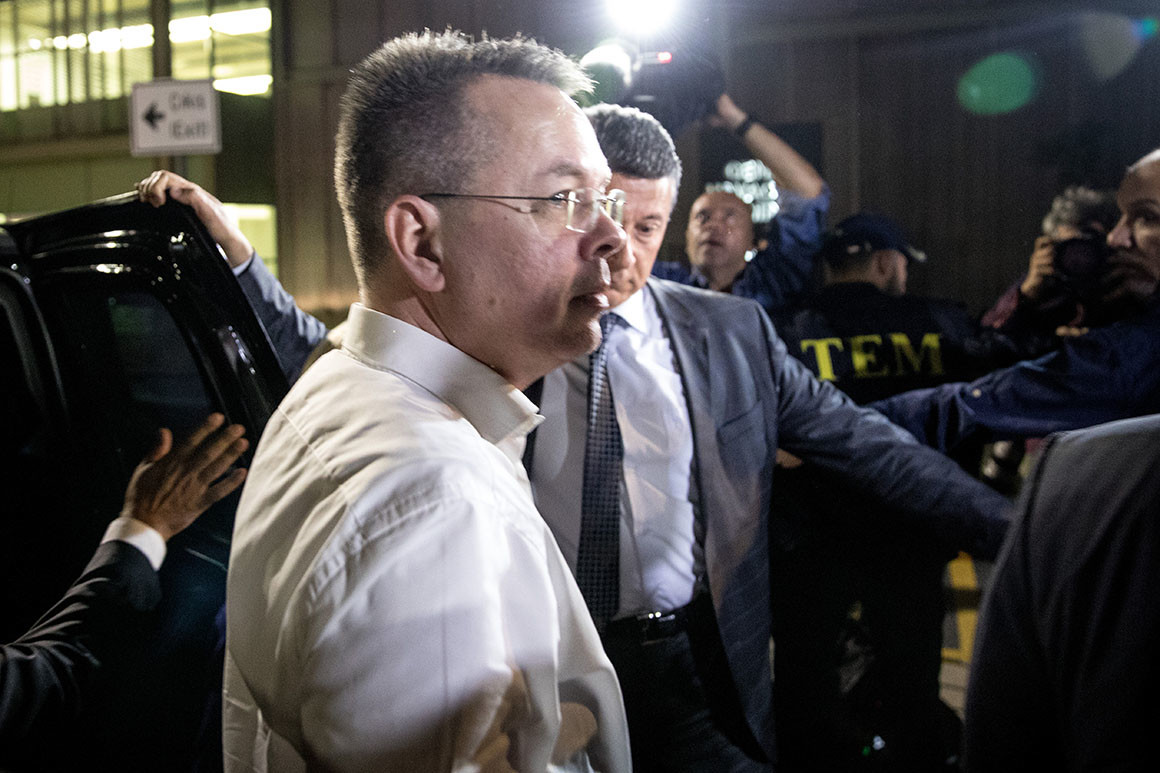 American pastor Andrew Brunson
