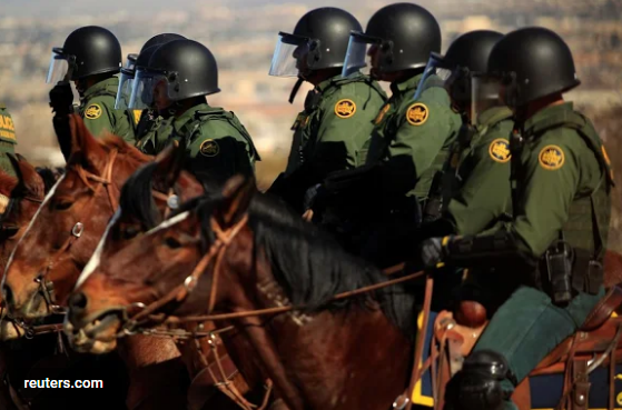 Agents of El Paso Sector U. S. Border Patrol 