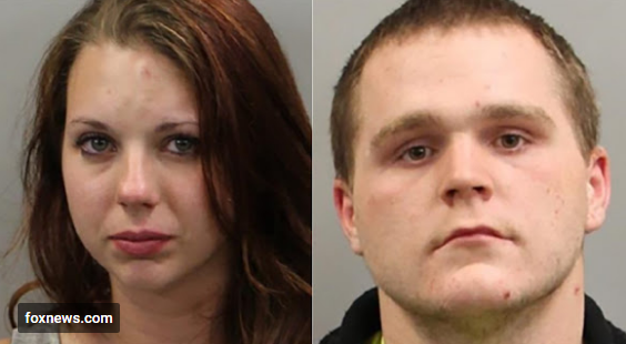Bryce Mason, 23, and his girlfriend, Gracelynn Bradeberry,