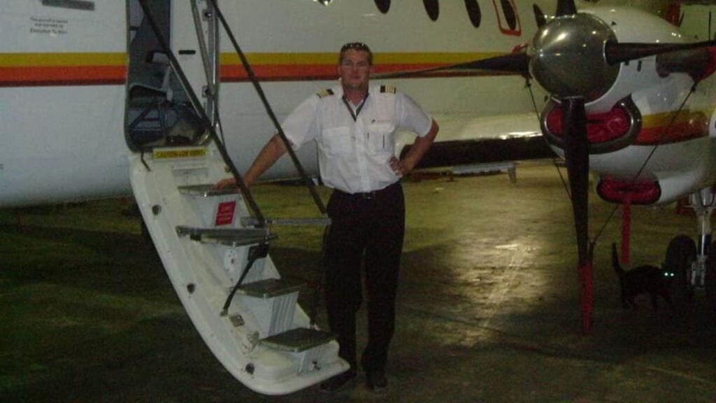 Pilot Charl Viljoen