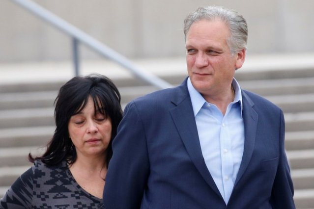 Edward Mangano, Nassau County Executive, and his wife Linda, 
