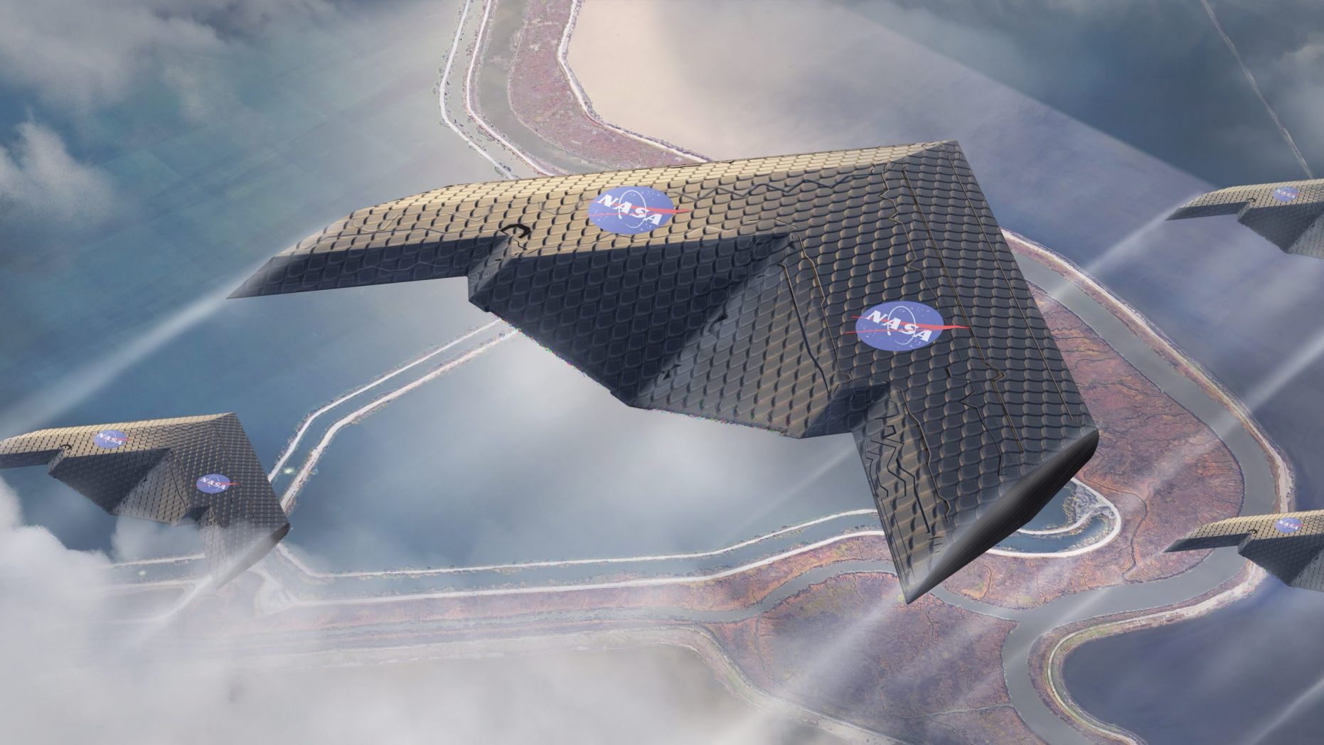 airplane wing design concept 