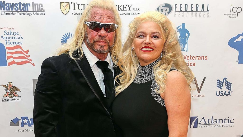 Duane "Dog the Bounty Hunter" Chapman and Beth Chapman attend the Vettys Presidential Inaugural Ball