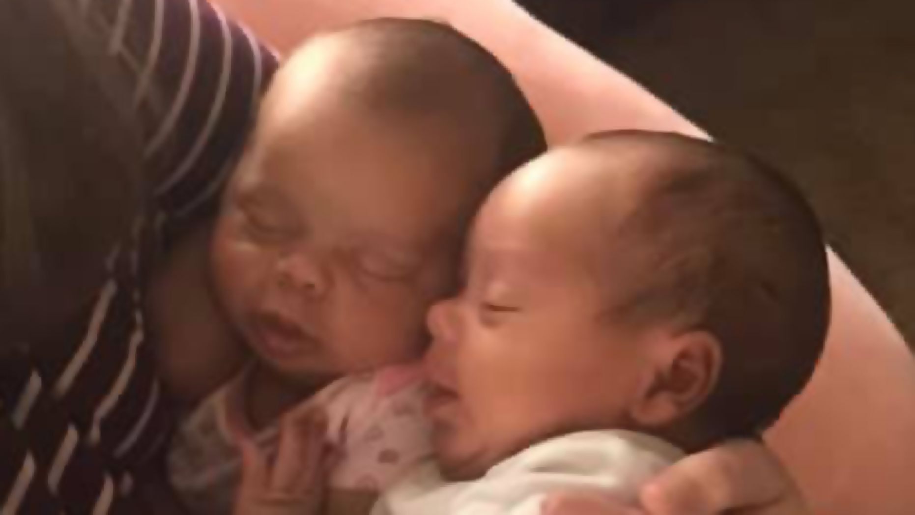 A set of twins in North Carolina was saved after their mother, 