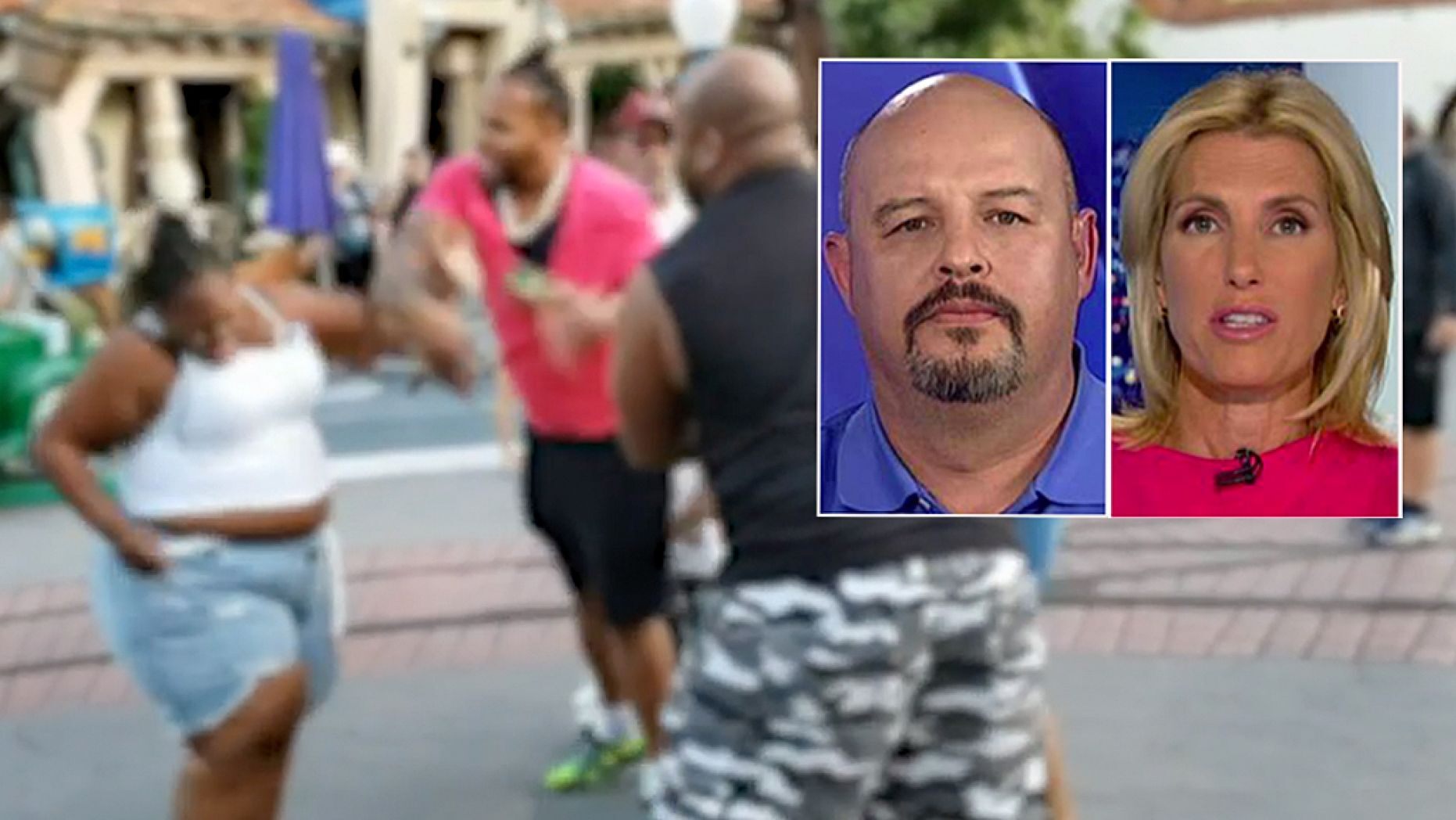 “I saw those kids there. I just felt I had to get in there and break everything up,