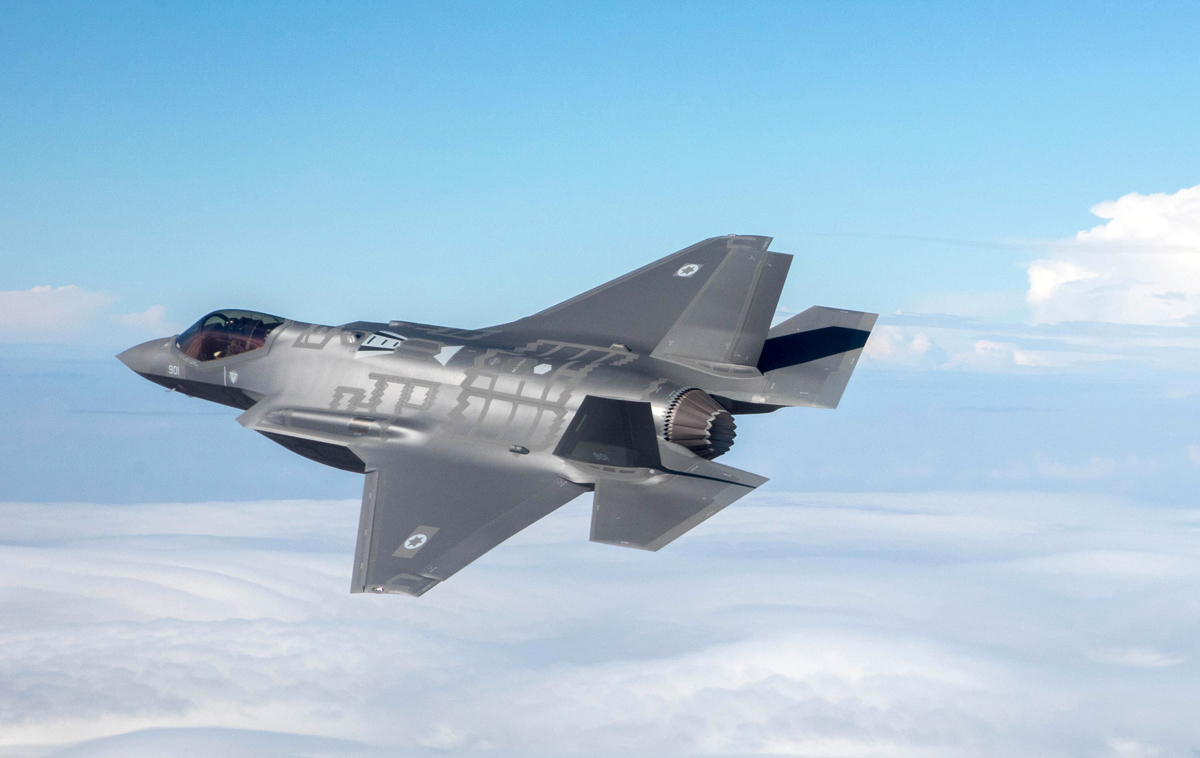 Pictured: An Israel Air Force F-35. (Image source: Israel Air Force/Wikimedia Commons)