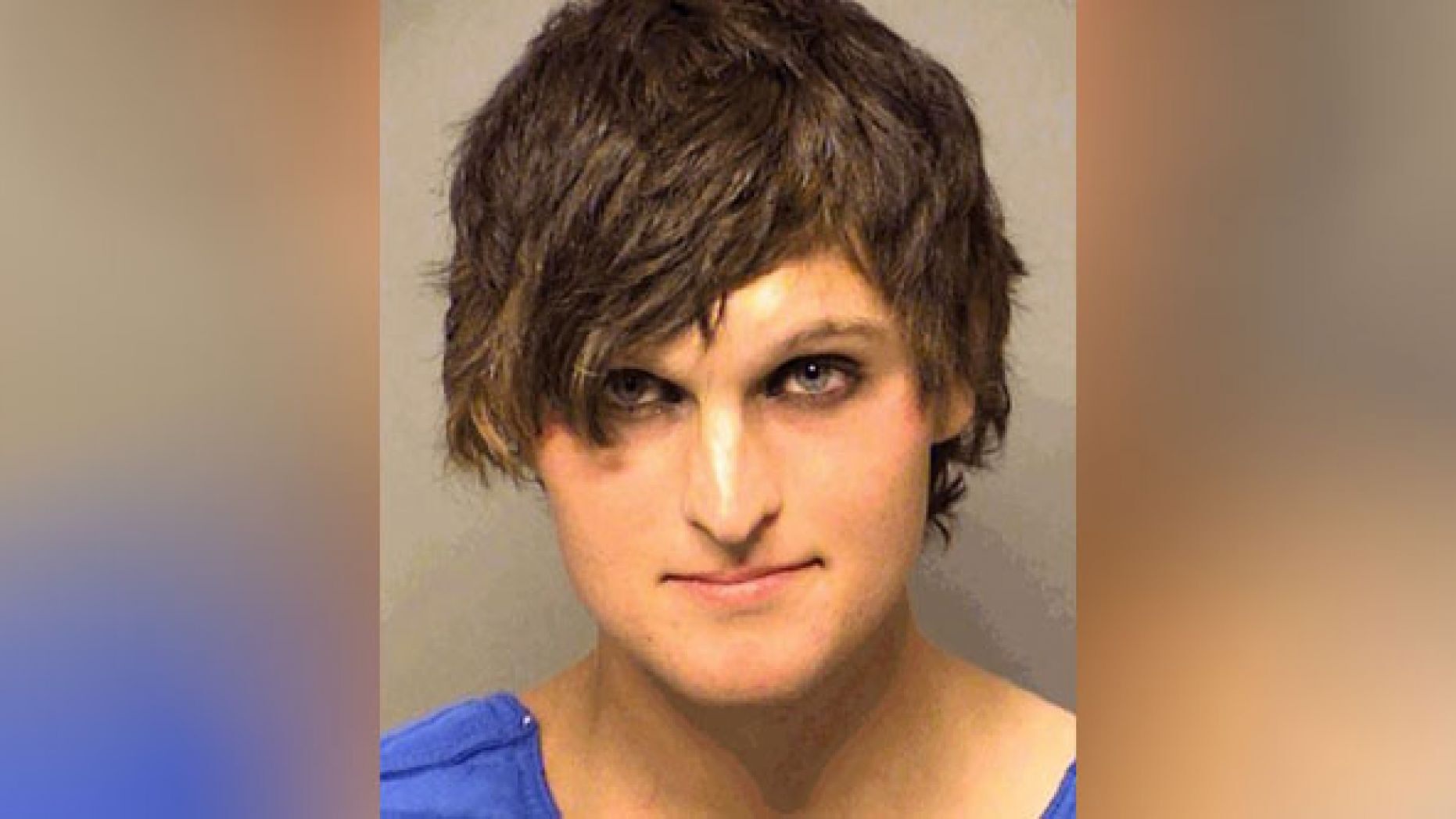 Joshua Moser, 26, has been charged with aggravated battery causing serious bodily harm, intimidation with a deadly weapon, criminal mischief and possession of paraphernalia. 