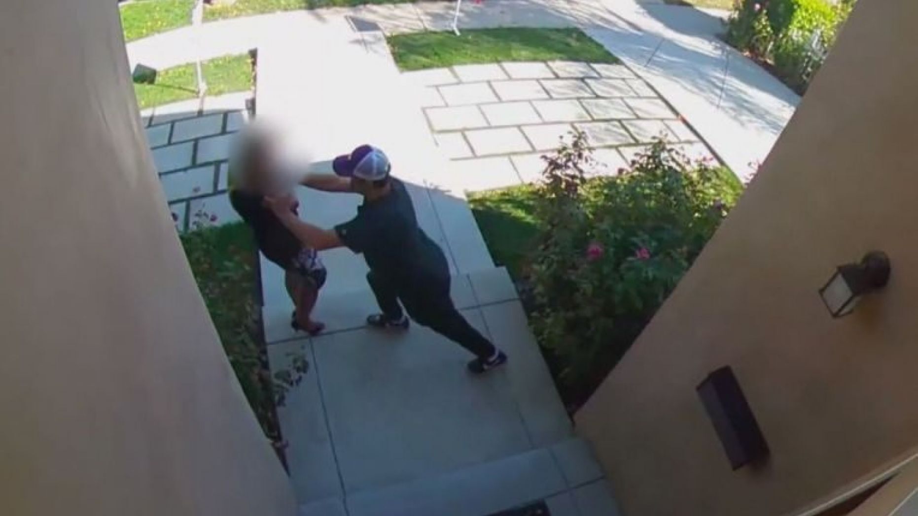 The realtor was violently attacked on Sunday at an open house in Encino.