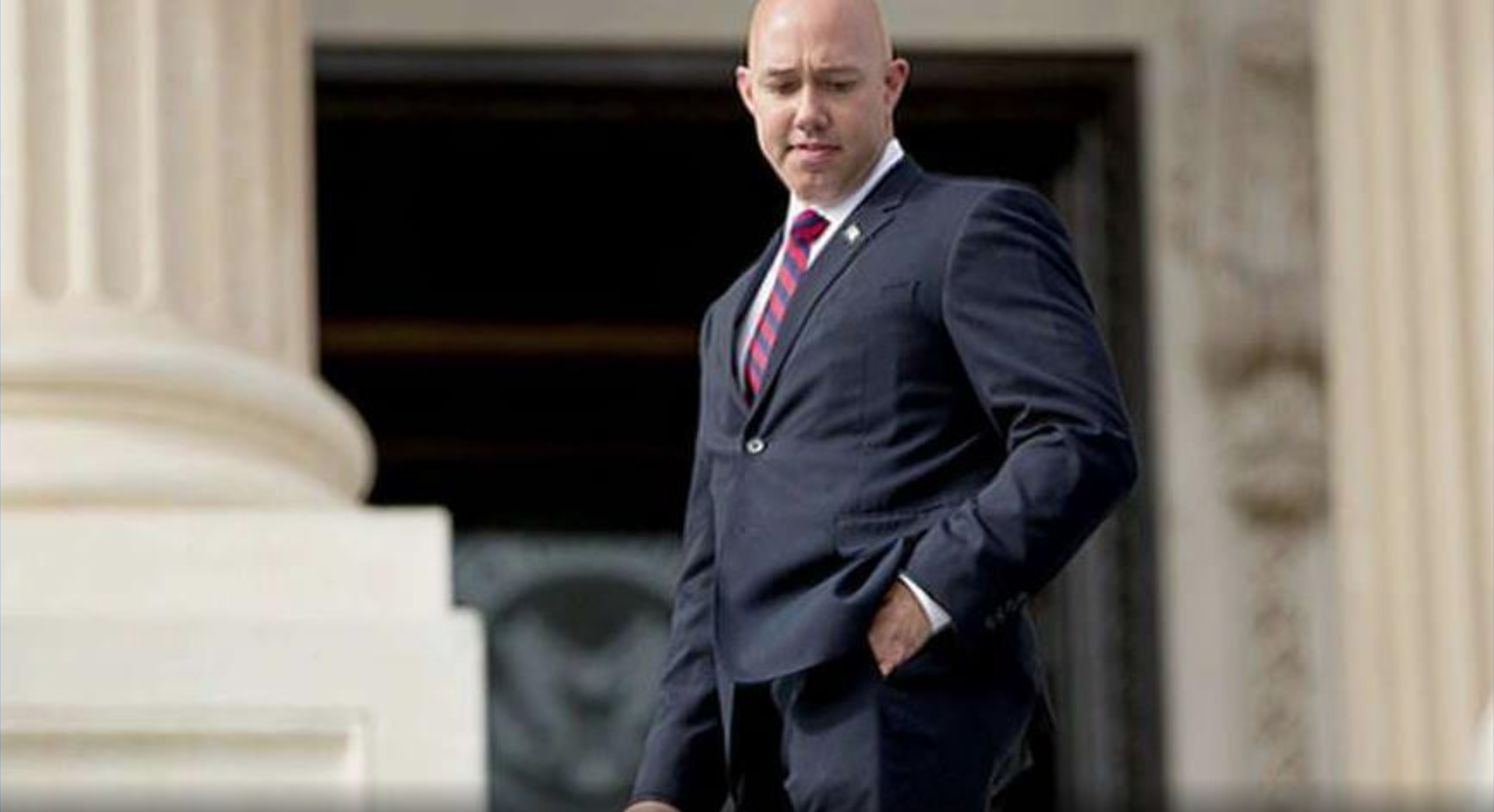 Retired Army ranger and double amputee Rep. Brian Mast speaks out on being evicted from his congressional office space in the West Palm Beach VA Medical Center.