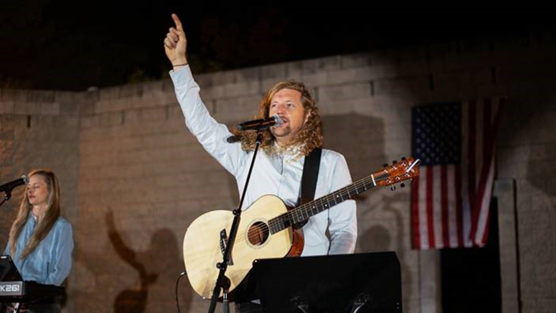 Worship leader Sean Feucht is running for the third U.S. congressional district in Northern California.