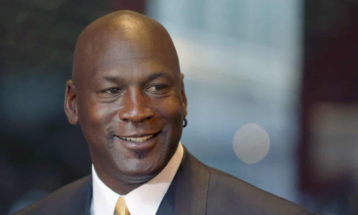 Michael Jordan unveiled the first of two medical clinics he and his family funded to provide care to underprivileged members of the Charlotte community.