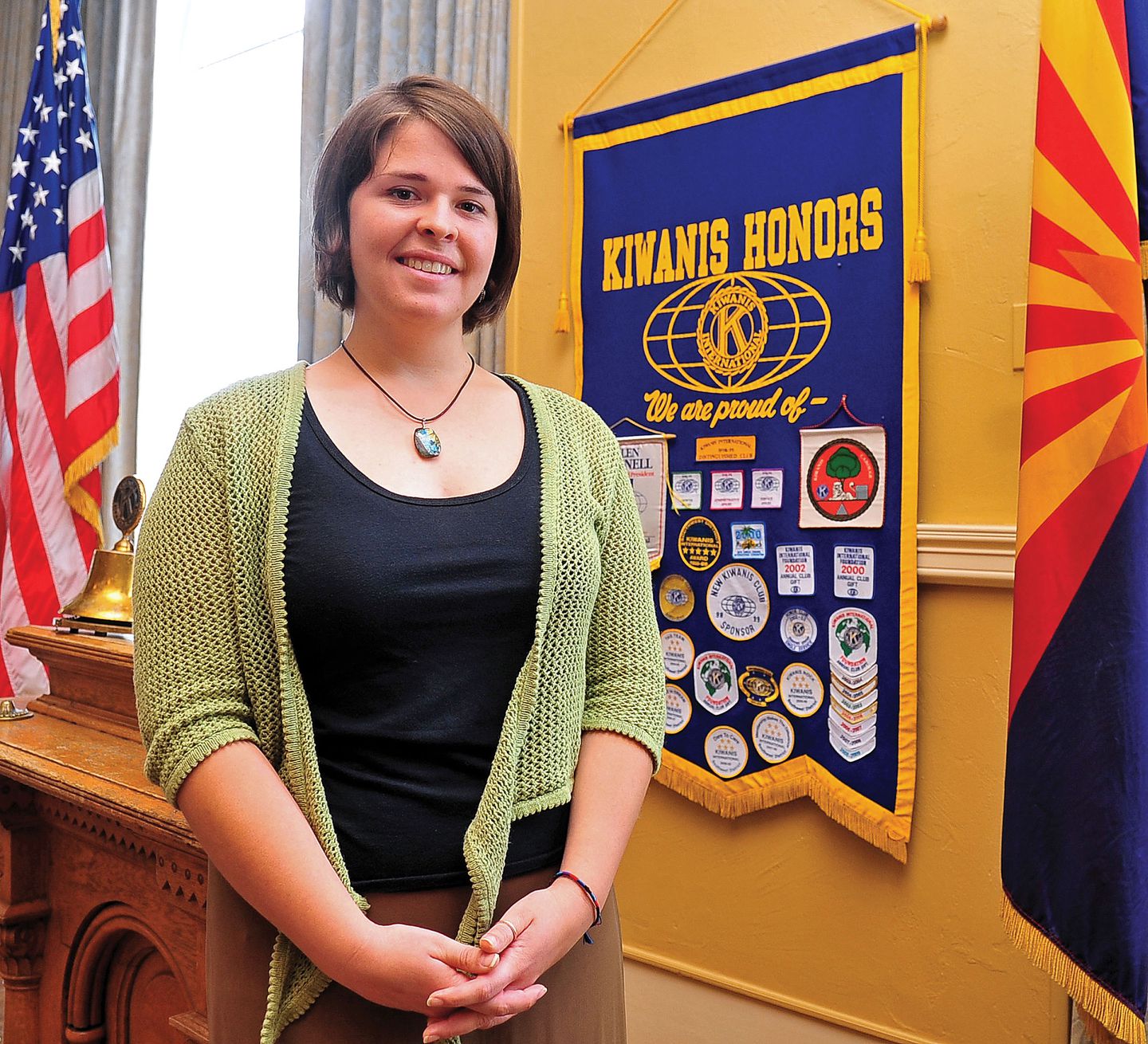 Kayla Mueller in Prescott, Ariz., on May 30, 2013. She was kidnapped by the Islamic State in 2013 and killed in 2015.