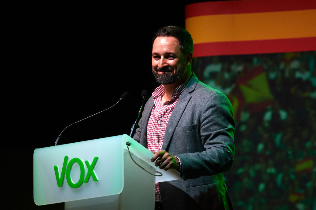 Spain's conservative populist party, Vox, more than doubled its seats in parliament after winning 3.6 million votes in general elections held on November 10. It is now the third-largest party in Spain. Pictured: