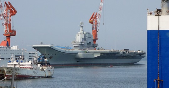 Type 002 aircraft carrier of People's Liberation Army (Tyg728/WikiCommons)