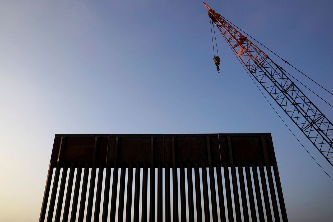 President Trump’s plan to pay for a border wall with military funds has prompted court fights. 