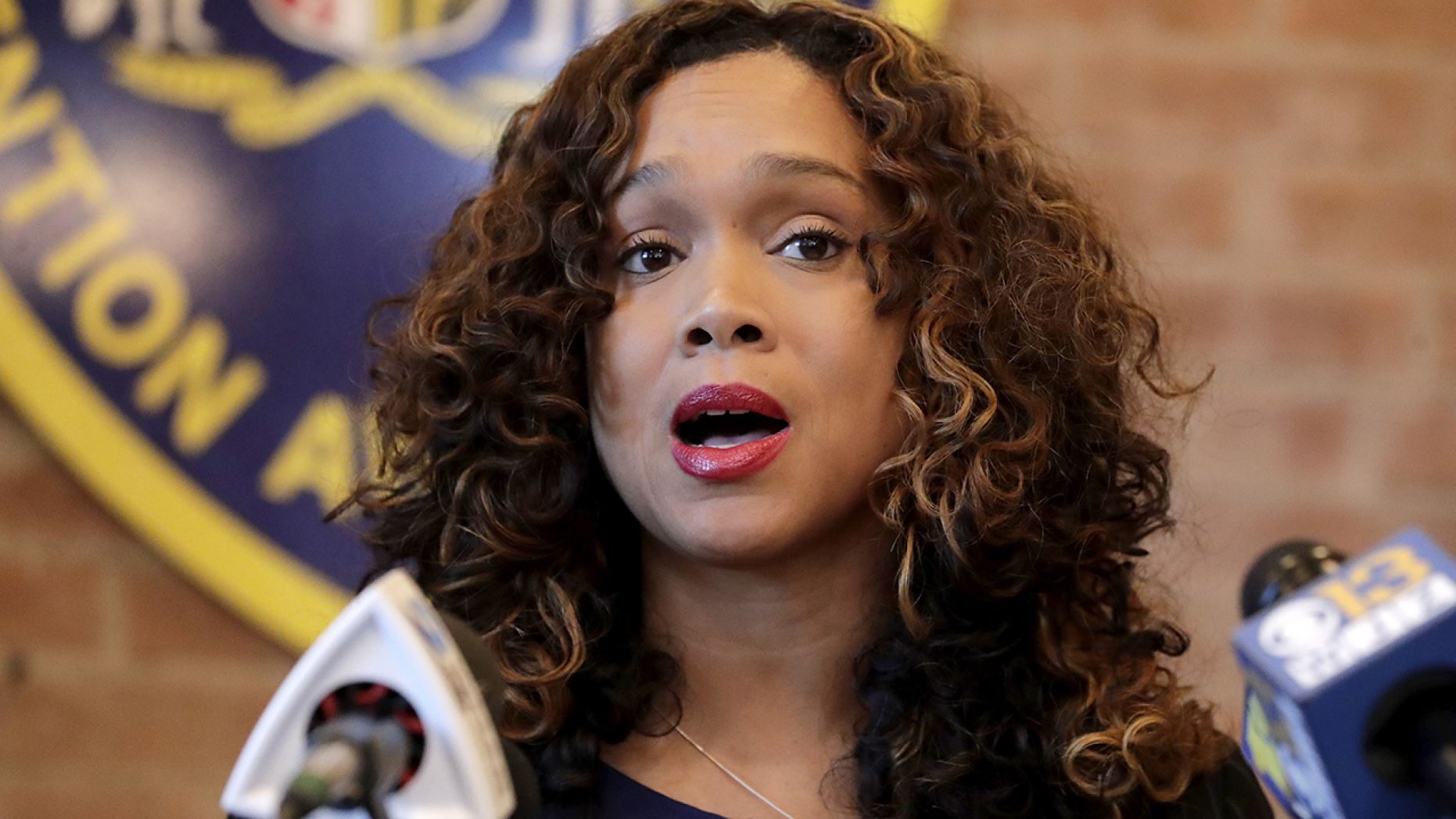 Mosby sent her list to the department in the hopes it will take action, local media reported.