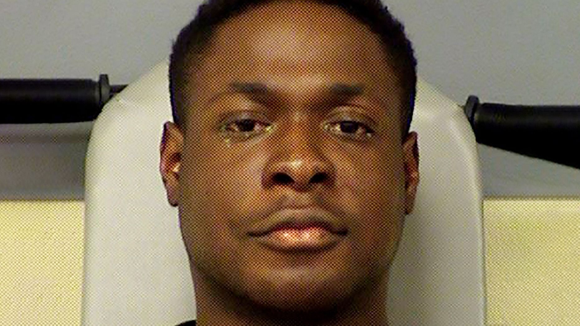 Mugshot for Michael Egwuagu, 25. The former University of Texas at San Antonio football player has been arrested and charged in the fatal stabbing of his sister at a home north of Austin.
