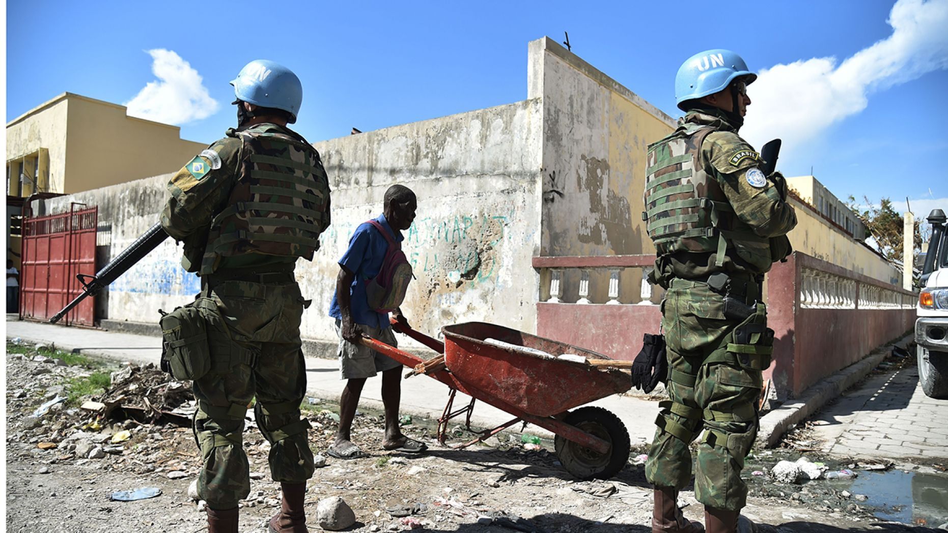 A study claims that UN peacekeepers fathered children with woman and girls in Haiti before abandoning them. 