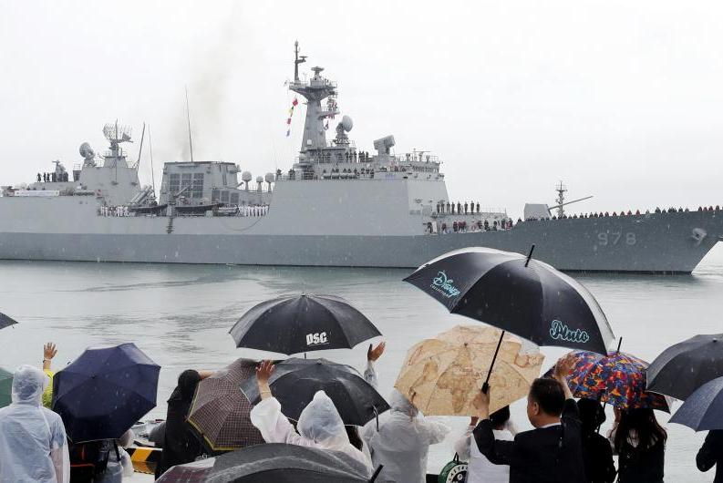 The 4,400-ton destroyer Wang Geon is scheduled to leave South Korea for a mission in the Gulf of Aden. 