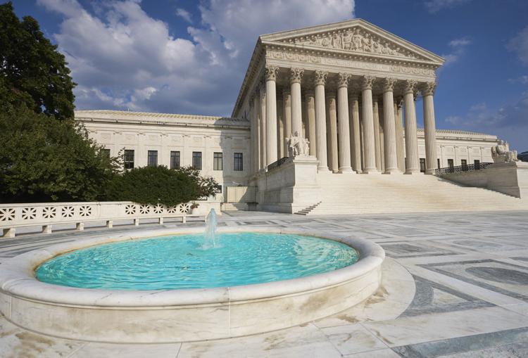 The United States Supreme Court Building in Washington, D.C.