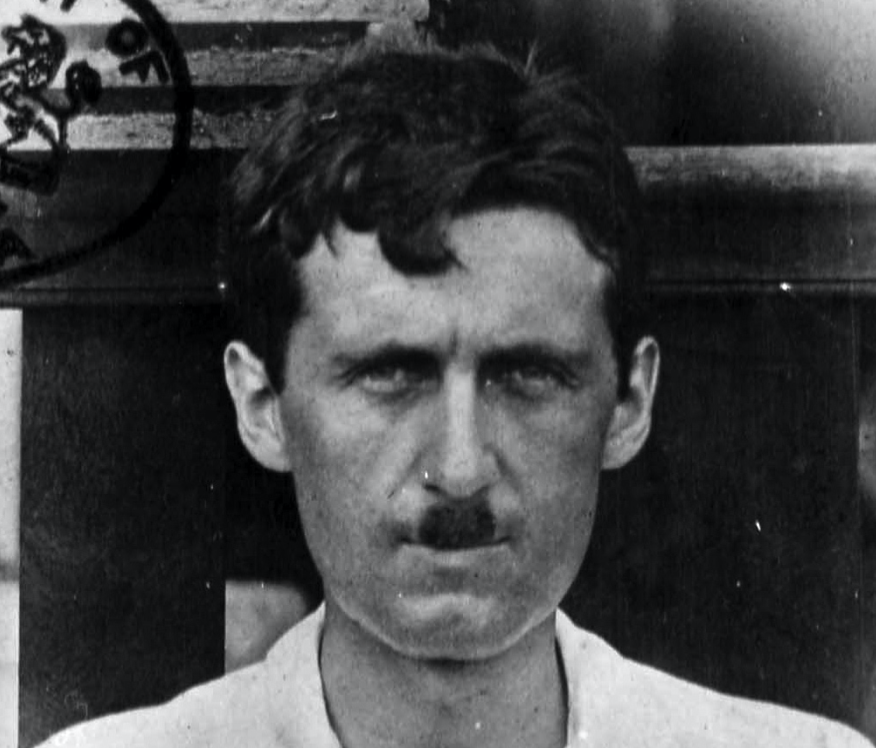Political writer George Orwell, who died Jan. 21, 1950