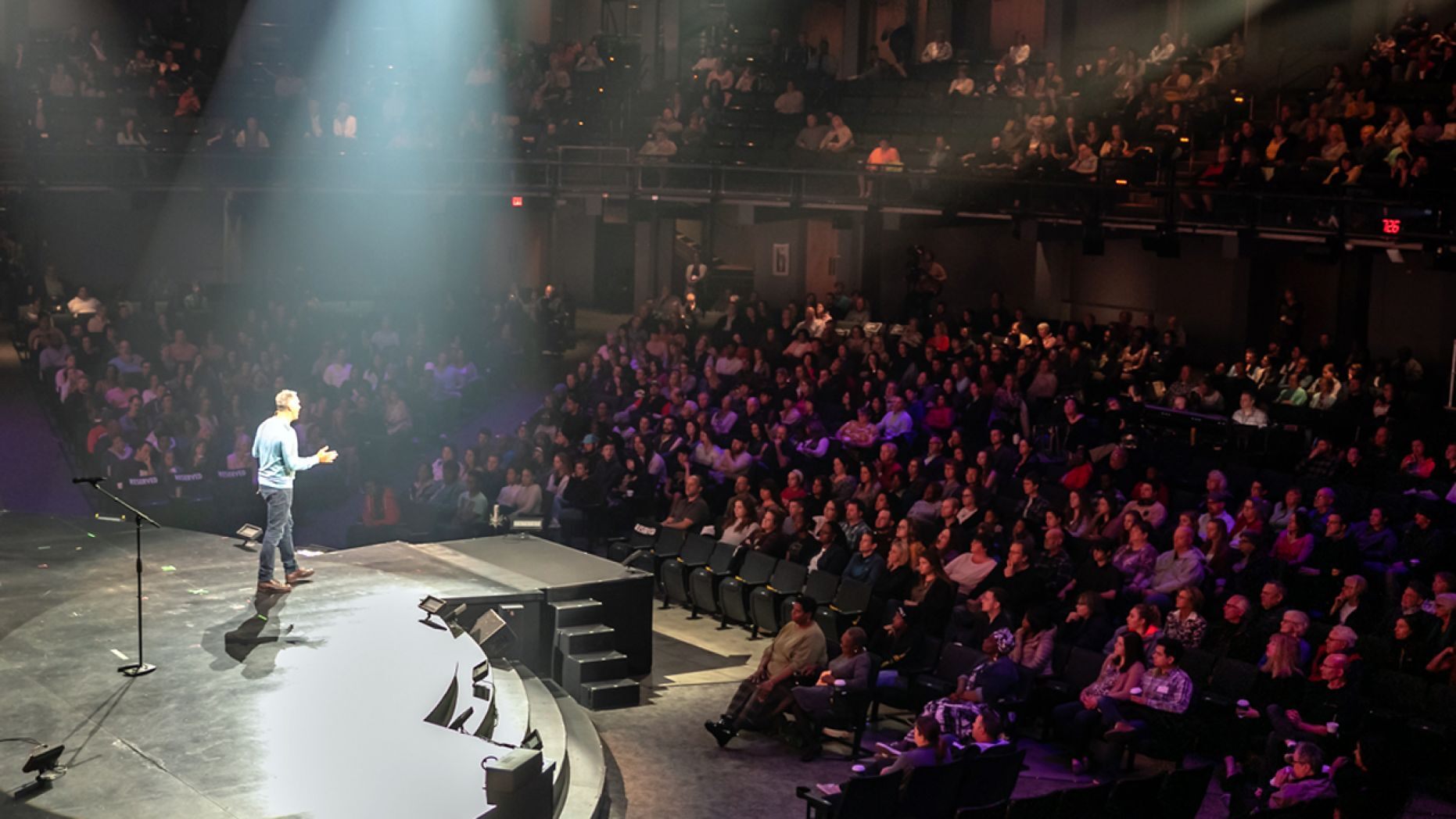 Crossroads Church Pastor Brian Tome made a big announcement Sunday,