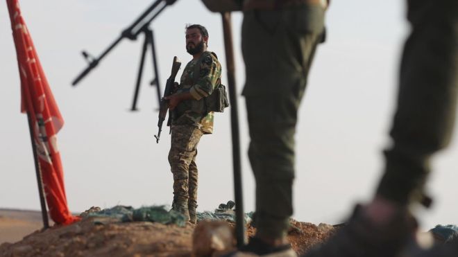 A number of Shia militias in Iraq receive weapons, training and financing from Iran