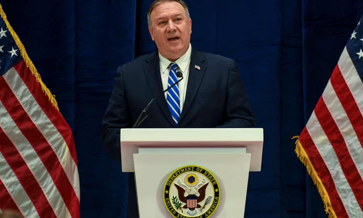 Mike Pompeo says China has ‘imposed increasingly harsh surveillance, harassment and intimidation against American and other foreign journalists operating in China.’