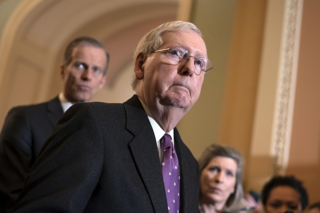 Senate Majority Leader Mitch McConnell. | J. Scott Applewhite/AP Photo