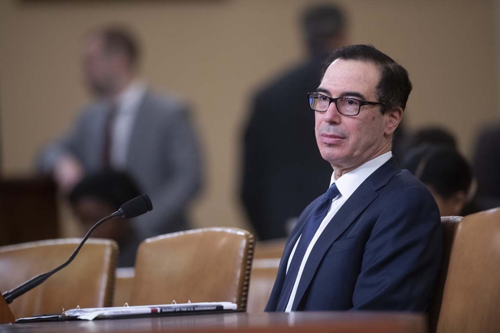 Treasury Secretary Steven Mnuchin. | Mark Makela/Getty Images
